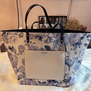 Victoria’s Secret floral tote bag